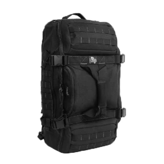 【Magforce馬蓋先】旅行家裝備袋L 1050D 黑色(後背包 側背包 防潑水後背包 多功能背包)