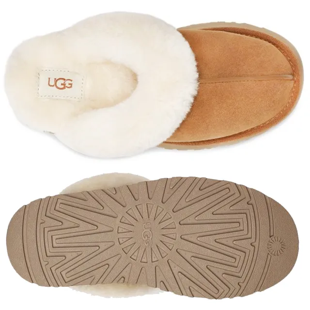 UGG】UGG Disquette 穆勒鞋女鞋懶人鞋(UG1122550 UG5125 栗子棕