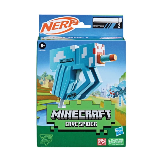ToysRUs 玩具反斗城 Nerf Minecraft 洞穴蜘蛛 掌心雷射擊器