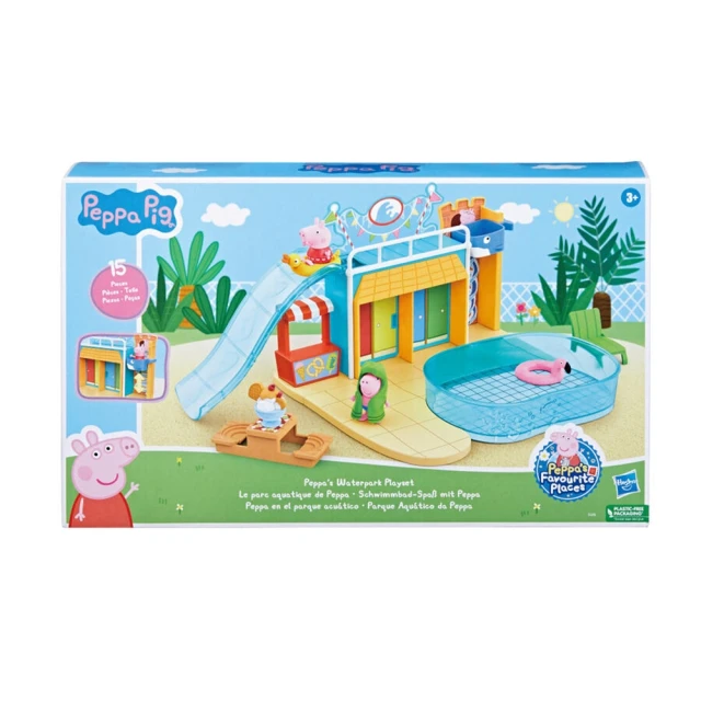 ToysRUs 玩具反斗城ToysRUs 玩具反斗城 Peppa Pig 粉紅豬小妹 佩佩的水上樂園遊戲組