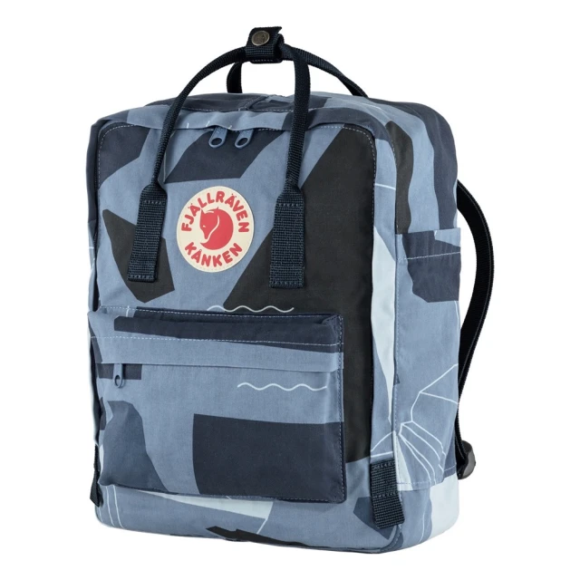 FjallravenFjallraven Kanken Art Classic 藝術家系列 藍色 空肯包 北極狐 小狐狸 瑞典 書包 方型 後背包 背包