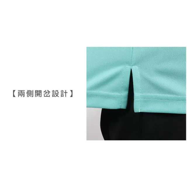 【KAPPA】女長袖POLO衫-台灣製 上衣 慢跑 運動 蒂芬妮綠白(371U8PW-WEV)