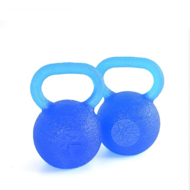 【Fun Sport】指掌壺鈴握力球-2顆(復健球 按摩球 彈力球 舒壓球)