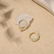 【MISS KOREA】韓國設計S925銀針高級感微鑲珍珠典雅耳扣 耳環(S925銀針耳環 珍珠耳環)