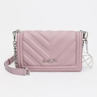 【Arnold Palmer 雨傘】斜背包  Dazzling系列(紫色)