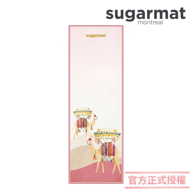 加拿大Sugarmat 頂級加寬PU瑜珈墊 3.0mm(粉彩駱駝 Camel with Rugs)