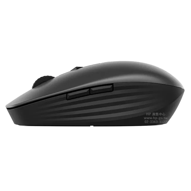 【HP 惠普】715 Rechargeable Multi-Device Mouse無線滑鼠(6E6F0AA/USB-C充電/2.4GHz或藍牙連線/6個自訂鍵)