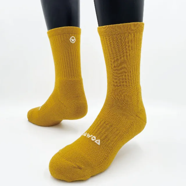 【WOAWOA】3入組 經典素色 極致速乾運動羊毛登山襪(羊毛襪 機能襪 美麗諾 除臭襪 長襪 運動 登山 12021420)