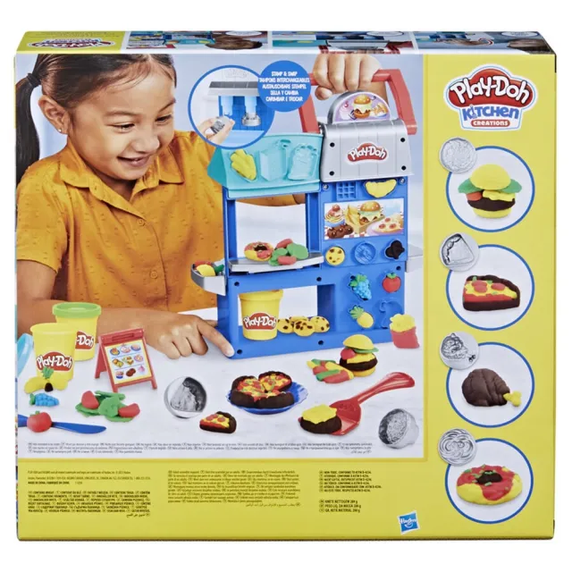 【ToysRUs 玩具反斗城】Play-doh 培樂多 廚房系列 主廚很忙餐廳遊戲組