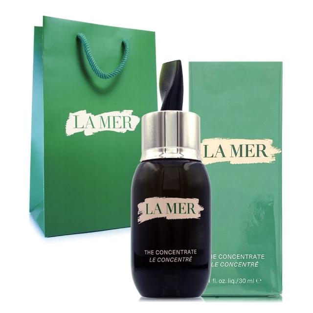 【LA MER 海洋拉娜】濃萃雙重修復精華30ml-贈手提袋(專櫃公司貨)