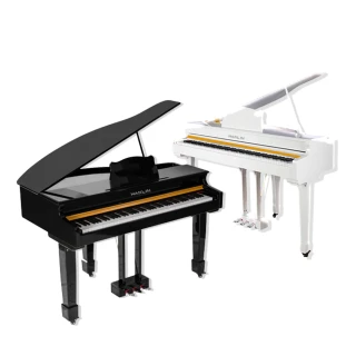 【HANLIN】P-GP80S(深度80cm 迷你三角平台琴演奏琴 電鋼琴 外琴槌結構 類鋼琴 小型 數位鋼琴 鋼琴烤漆)