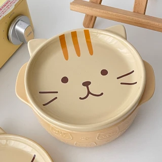 【渥思】日系貓咪泡麵碗(碗盤)