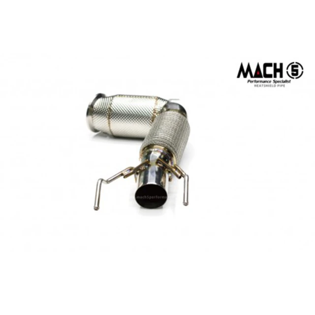 Mach5 MINI Cooper 高流量帶三元催化頭段排氣
