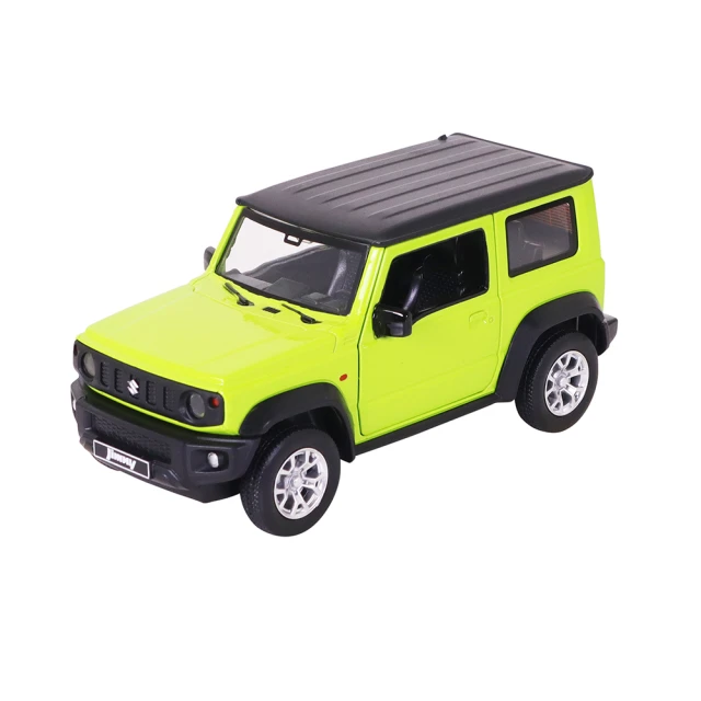 KIDMATE 1:26合金車 Suzuki Jimny 2018綠(正版授權 迴力車模型玩具車 越野車)