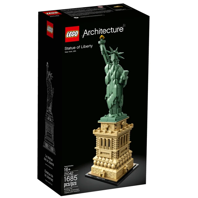 LEGO 樂高 21042 建築系列 自由女神像(Architecture 地標)