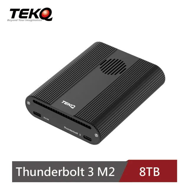 【TEKQ 璿驥國際】Thunderbolt 3 M2 Double PCIe M.2 NVMe SSD 固態硬碟 8TB