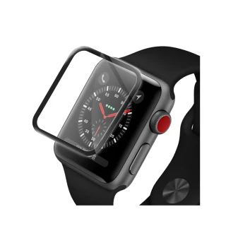 【Timo】Apple Watch 44/45/49mm 曲面3D黑邊玻璃貼膜(軟膜)