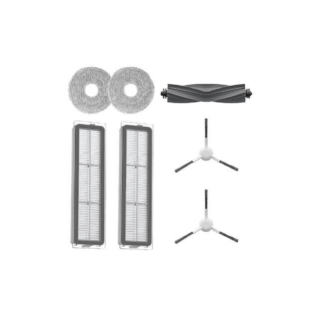 Dreame 追覓科技 L10s Prime 專用耗材套件,包含主刷、邊刷、拖布及濾網,提供高效清潔配件。保固期7天,僅限7天內新品瑕疵換新,確保您的掃地機器人維持最佳效能。 Dreame追覓科技 L10s Prime