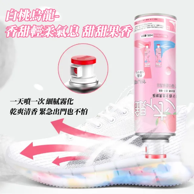 【Light Live】買一送一 銀離子鞋子除臭噴霧 260ml(鞋子除臭 除臭噴霧 除臭噴劑 除臭劑 鞋子芳香劑)