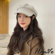 【HanVo】現貨 日系文藝復古貝雷帽(文青百搭時尚造型畫家帽 女生衣著 女生配件 8109)