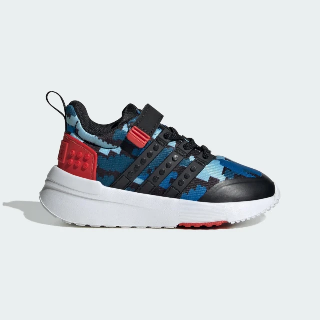 adidas 愛迪達adidas 愛迪達 運動鞋 童鞋 中童 兒童 魔鬼氈 樂高 LEGO RACER TR21 EL I 黑藍 IG0567