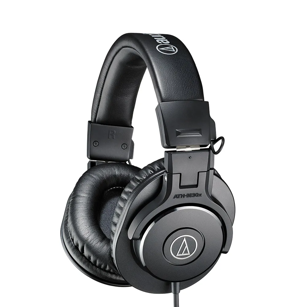 【audio-technica 鐵三角】ATH-M30x 專業監聽 耳罩式耳機