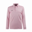 【PING】男款素面定位吸濕排汗薄長袖POLO衫-共4色(GOLF/高爾夫球衫/PA23290)