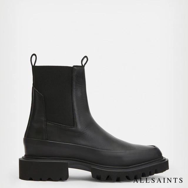 ALLSAINTSALLSAINTS HARLEE 牛皮短靴Black