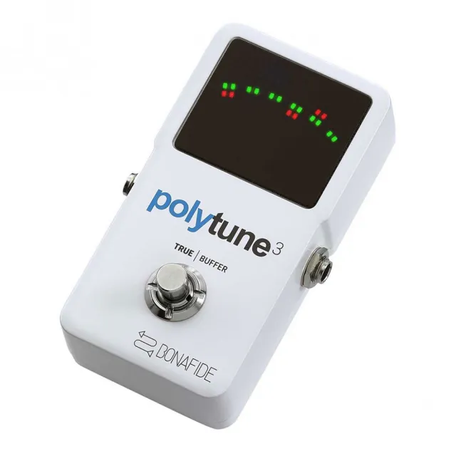 TC Electronic】Polytune 3 LED Guitar Tuner Pedal / Buffer 地板調音