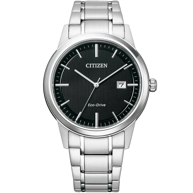 CITIZEN 星辰 光動能簡約大三針手錶-40mm(AW1
