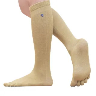 【CuCare】醫用輔助襪（未滅菌） - 五趾膝下襪(銅纖維 醫療 抗菌 除臭 排汗 吸濕 彈性 柔順)