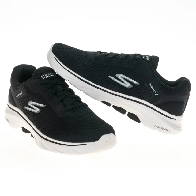 【SKECHERS】男鞋 健走系列 GO WALK 7(216636BKW)