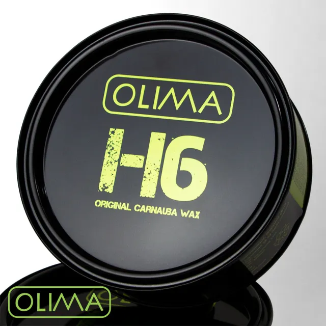 【OLIMA】H6經典好蠟Original Carnauba Wax(棕梠、棕櫚蠟 打蠟 光澤感極佳 超潑水 延展佳 汽車蠟汽車美容)
