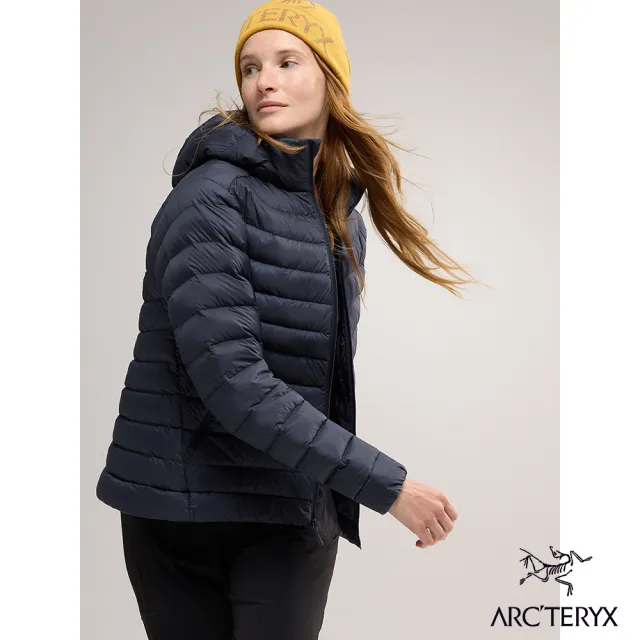 【Arcteryx 始祖鳥】女 Cerium 羽絨外套(黑寶石)