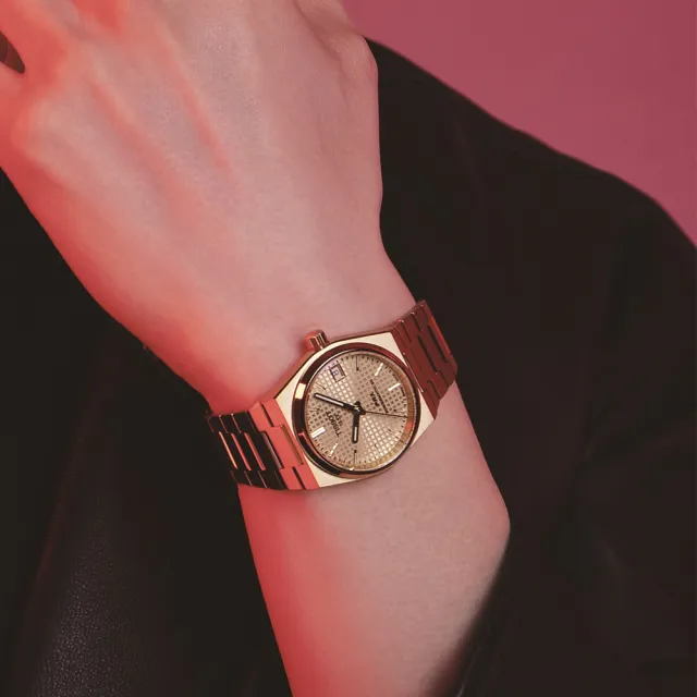 【TISSOT 天梭 官方授權】坤達推薦款 PRX系列 1970年代復刻 機械腕錶 禮物推薦 畢業禮物(T1374073302100)