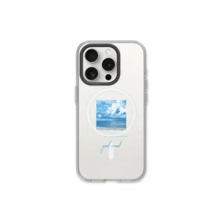 【RHINOSHIELD 犀牛盾】iPhone 15系列 Clear MagSafe兼容 磁吸透明手機殼/好心情(獨家設計系列)