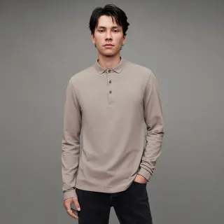 【ALLSAINTS】REFORM 長袖POLO衫STONE TAUPE MD170H(修身版型)