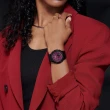 【CASIO 卡西歐】經典黑八角形時尚腕錶/紫羅蘭紅42.9mm(GMA-S2100RB-1A)