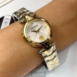 【VERSUS】VERSUS VERSACE手錶型號VV00377(白色錶面金色錶殼金銀相間精鋼錶帶款)