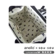 【uniarts】限時優惠 anello SOU．SOU聯名款 經典數字印花後背包(買一送一/兩入組)