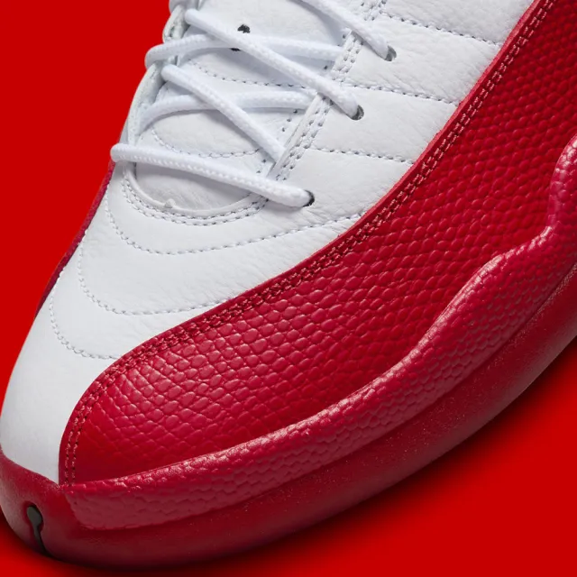 NIKE 耐吉】休閒鞋Air Jordan 12 Retro Cherry 2023 櫻桃紅白男鞋