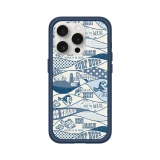 【RHINOSHIELD 犀牛盾】iPhone 15/Plus/15 Pro/Max Mod NX邊框背蓋手機殼/海底總動員-復古風(迪士尼)