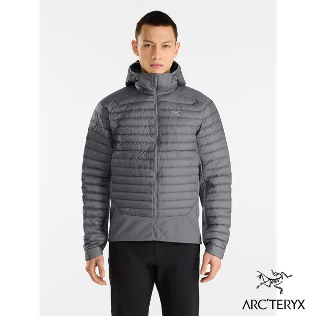 【Arcteryx 始祖鳥官方直營】男 Cerium Hybrid 羽絨外套(太空灰)