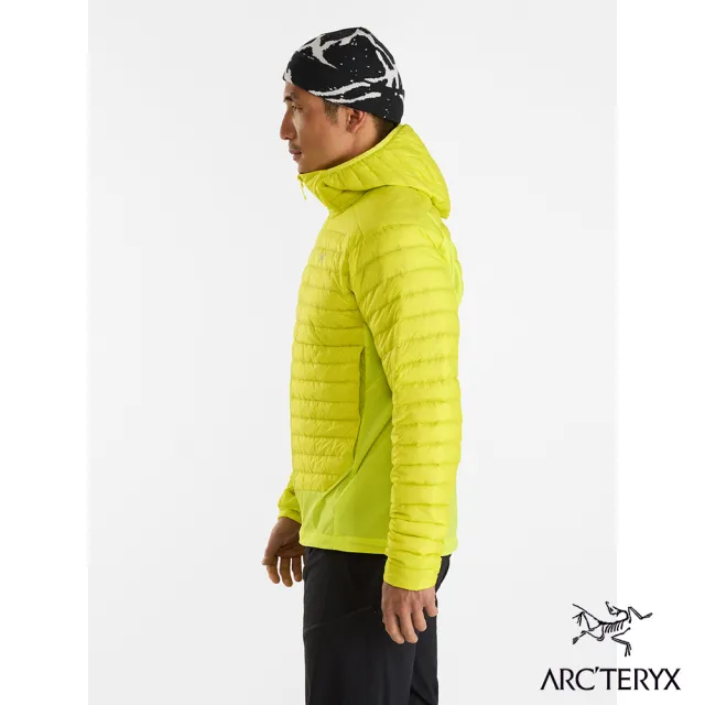 【Arcteryx 始祖鳥官方直營】男 Cerium Hybrid 羽絨外套(音速綠)