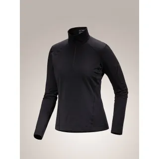 【Arcteryx 始祖鳥官方直營】女 Rho 刷毛套頭衫(黑)