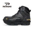 【PATRONI】SF2307BLK ☆SD防水快旋鈕抗靜電安全鞋(中筒 工作鞋 快旋鈕)