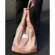 【TENERA】TENERA 環保購物袋 粉色(環保再生材料製成)