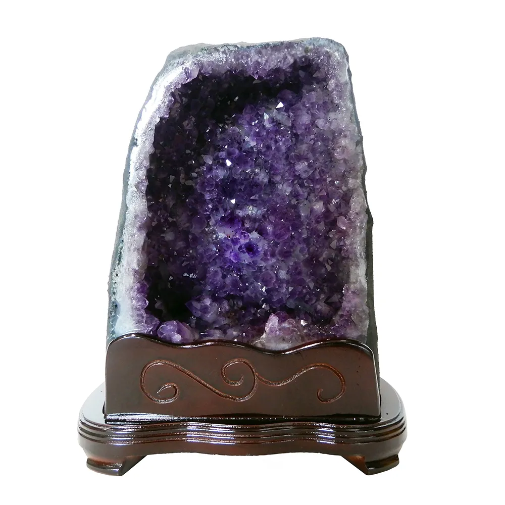 【晶辰水晶】5A級招財天然巴西紫晶洞 15.2kg(FA228)