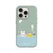 【RHINOSHIELD 犀牛盾】iPhone 15/Plus/Pro/Max SolidSuit MagSafe兼容 磁吸手機殼/泡溫泉(懶散兔與啾先生)