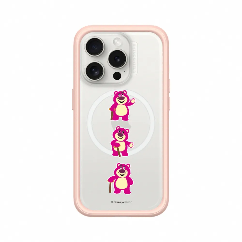 【RHINOSHIELD 犀牛盾】iPhone 15/Plus/Pro/Max Mod NX MagSafe兼容 手機殼/玩具總動員-熊抱抱抱哥(迪士尼)